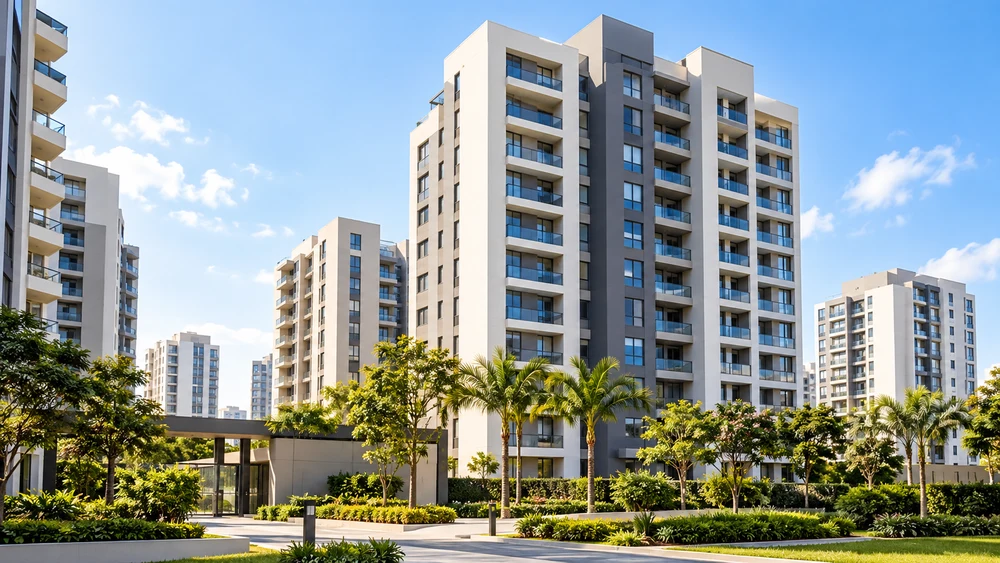 Condomínios residenciais atendidos pela CHF